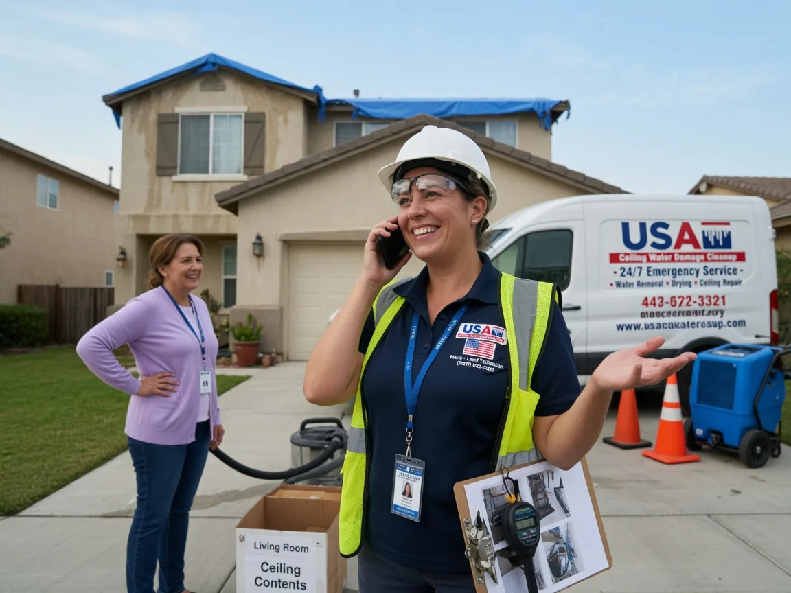 Ceiling Water Damage Restoration Masterson, TX FAQs